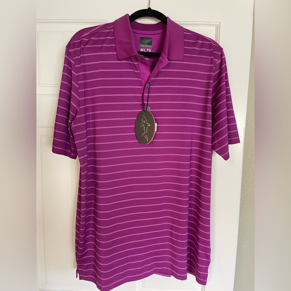 Greg Norman ML75 Mens  Polo - New!